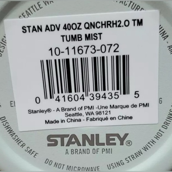 STANLEY | FlowState Quencher H2.0 Tumbler / 40oz / Color: Mist / light Green - Picture 5 of 9